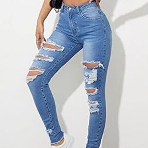 Old navy Blue Skinny Jeans size 16